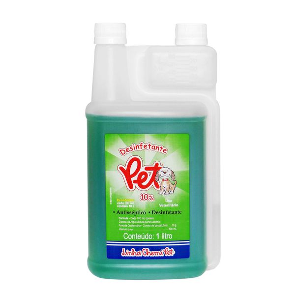 DESINFETANTE PET CHEMITEC 10% 1 LT