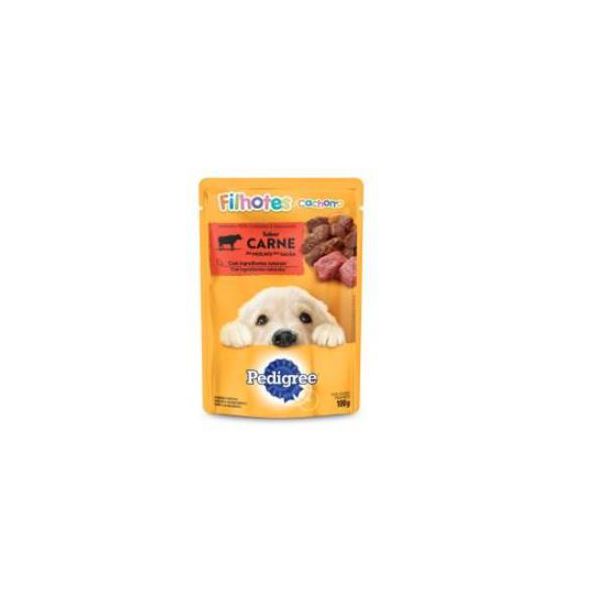 CARNE CAO PEDIGREE SACHE 100G FILHOTE CARNE 