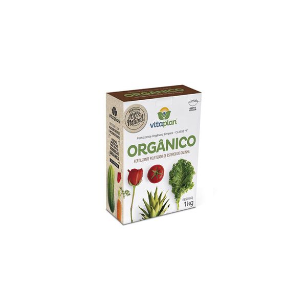 ADUBO FERTI ORGANICO 1KG NUTRIPLAN