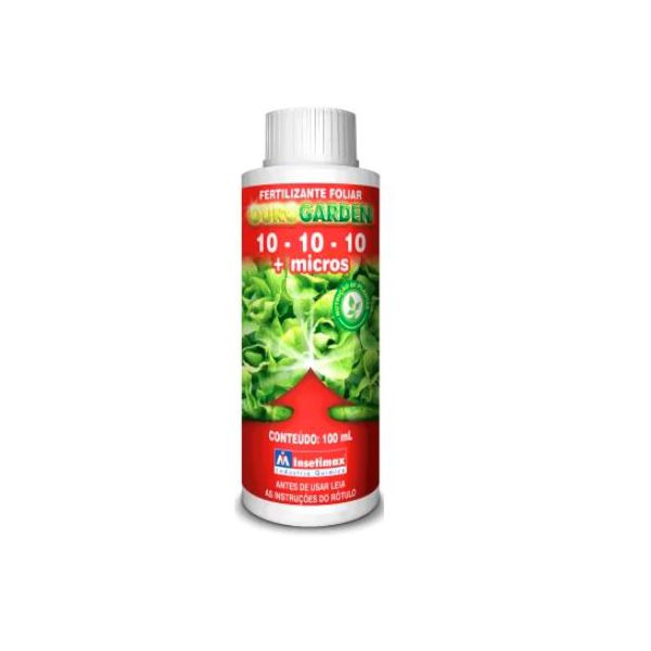 ADUBO LIQUIDO 10-10-10 MICROS 100ML INSETIMAX