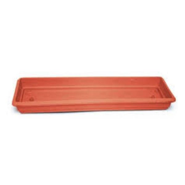 PRATO PLAST JARDINEIRA 50CM MARRON