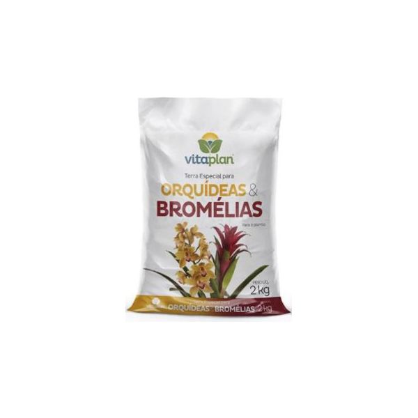 TERRA VEGETAL ESPECIAL ORQUIDEA E BROMELIAS 2 KG