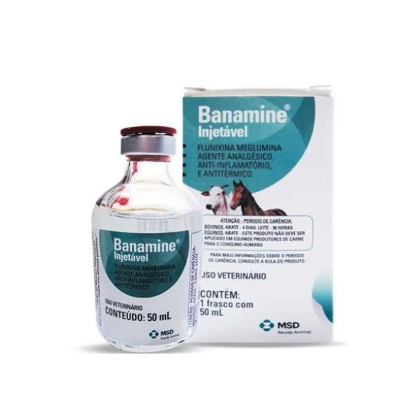 BANAMINE INJETAVEL 50 ML