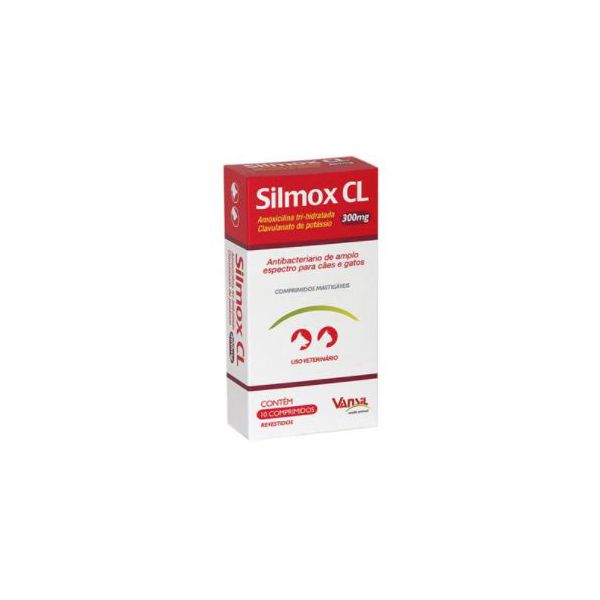 SILMOX CL 300MG 10CP