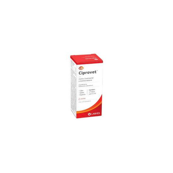 COLIRIO CIPROVET 5 ML 