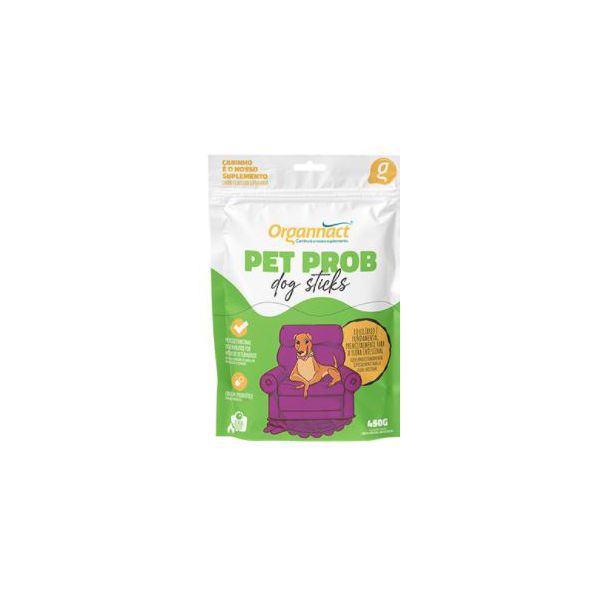 PET PALITO PET PROB ORGANNACT 450G DOG STICKS