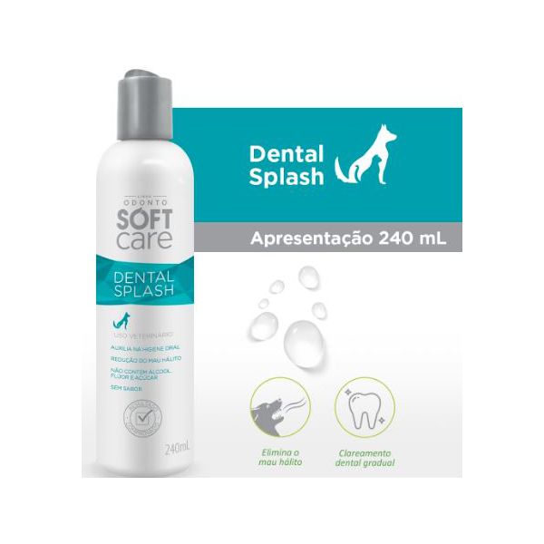 SOFT CARE DENTAL SPLASH 240ML