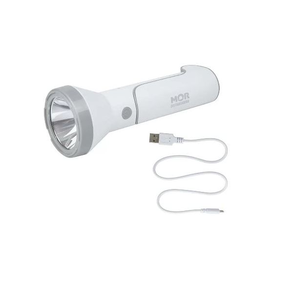 LANTERNA 140 LUMENS REC BRANCA 9186