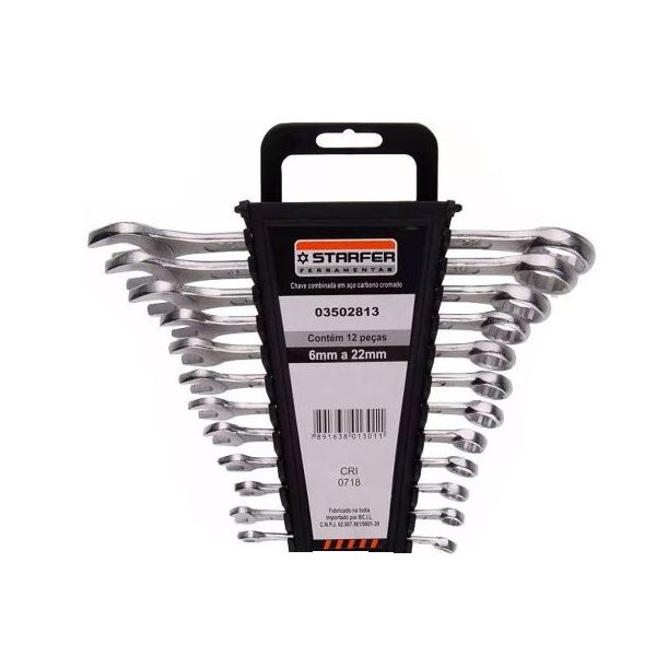 CHV COMB JG STARFER 12 PC 6-22MM