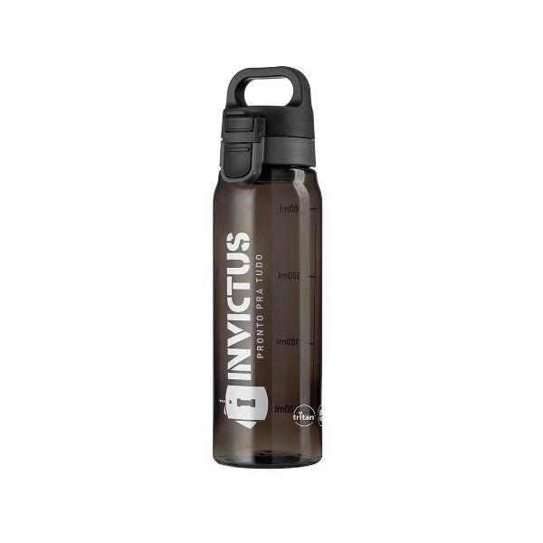 GARRAFA PLAST 830 ML INVICTUS ATOMIC PRETO