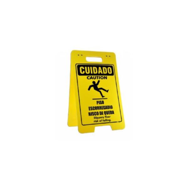 PLACA SINAL 30X50CM 244 PISO ESCORREGADIO
