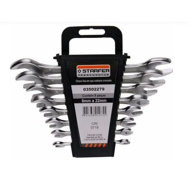 CHV FIXA JG STARFER 8 PC 6-22MM