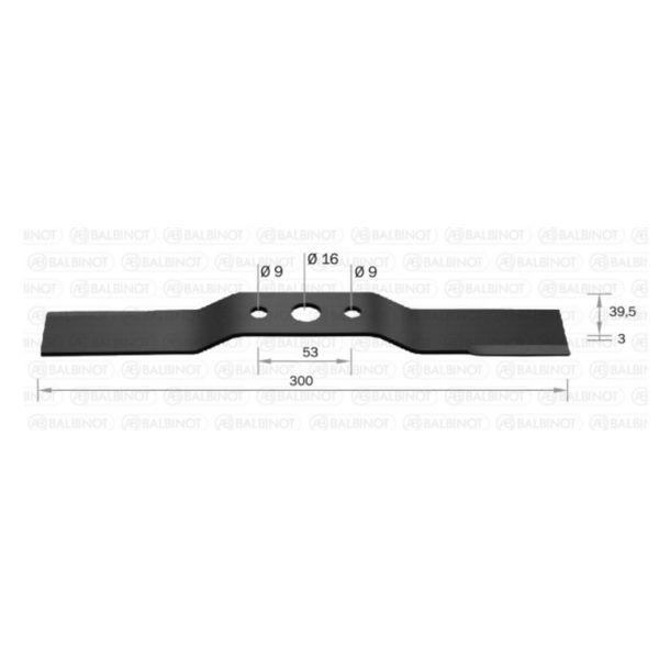 FACA ROCADEIRA BALBINOT GARTHEN GSM 1.0CV - 0745