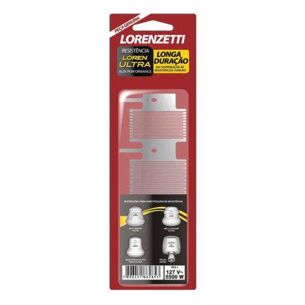 RESISTENCIA LORENZETTI ULTRA 127V 5500W