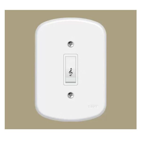 INTERRUPTOR FAME CAMPAINHA EMB COM PLACA 0601