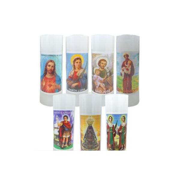 VELA VOTIVA C/SANTO 260G