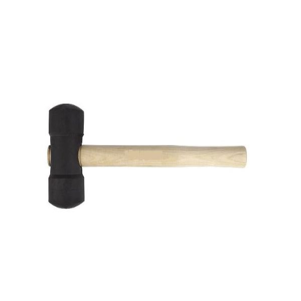 MARTELO BORRACHA PRETO 60MM