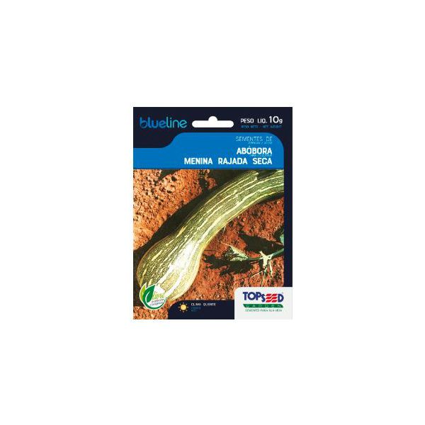 HORTALICA SEMENTE BLUELINE ABOBORA SECA MENINA RAJADA 10G
