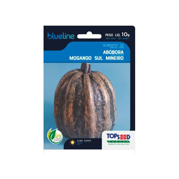 HORTALICA SEMENTE BLUELINE ABOBORA MOGANGO 10G