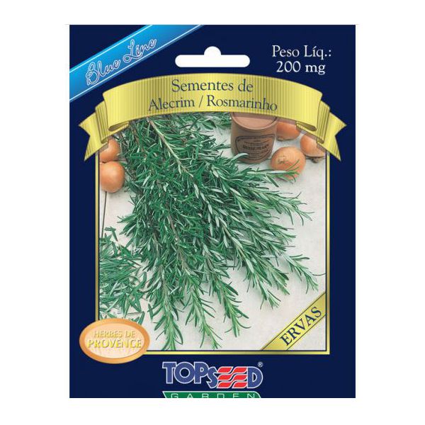 HORTALICA SEMENTE BLUELINE ALECRIN 0,2G