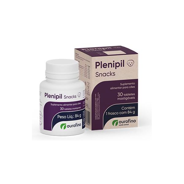 PLENEPIL SNACKS 84G 30 TABLETES