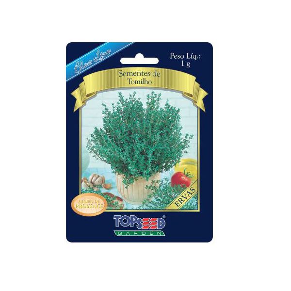 HORTALICA SEMENTE BLUELINE TOMILHO 1G