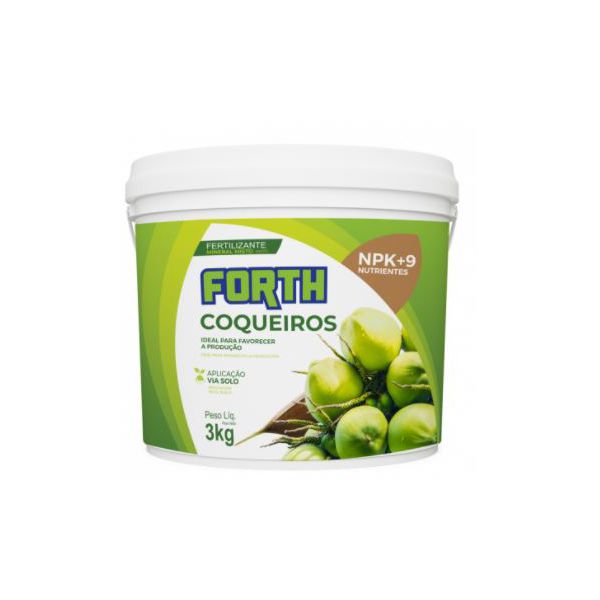 ADUBO FOLIAR FORTH COQUEIROS 3 KG