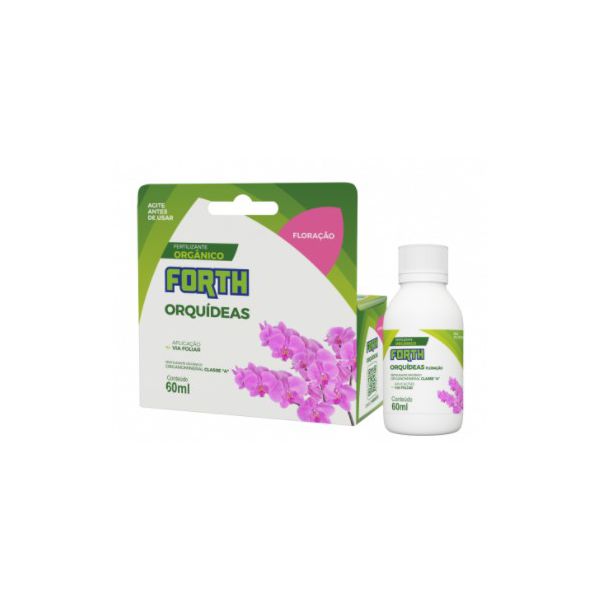 ADUBO FOLIAR FORTH ORQUIDEA FLOR 60ML