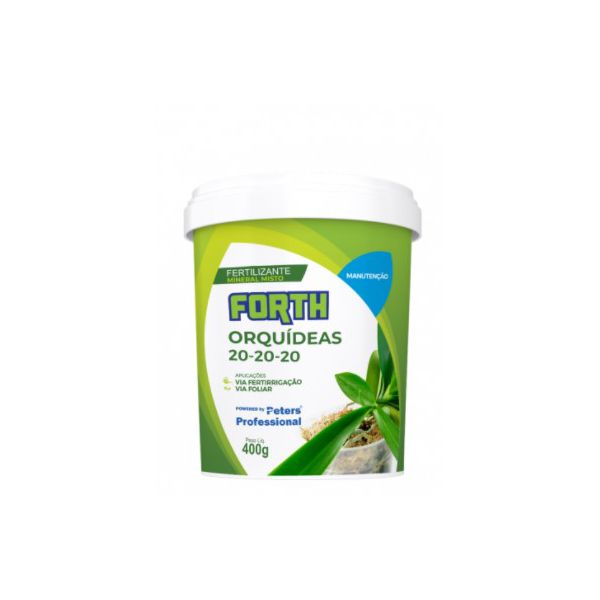 ADUBO FORTH ORQUIDEA MANUT 20-20-20 400G