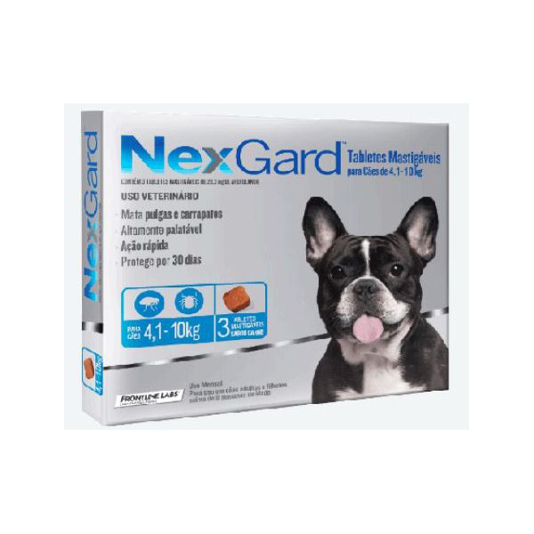 NEXGARD 1.25GR ( 4-10 KG) M C/3 EMB.ECONOMICA 