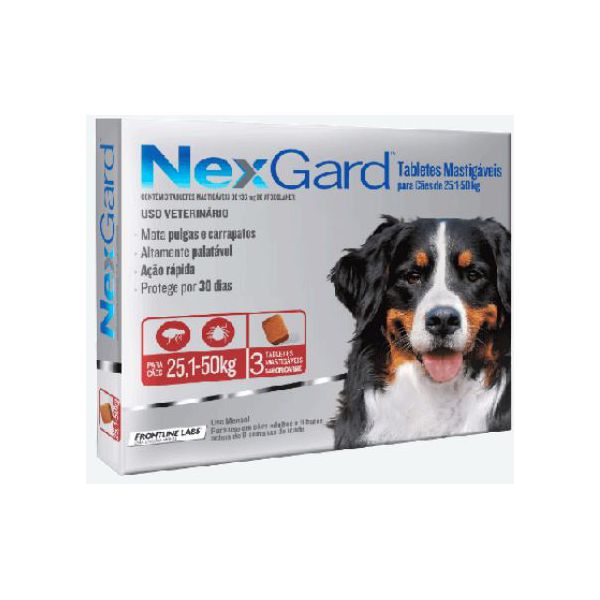 NEXGARD 6.00GR (25-50 KG) GG C/3 EMB.ECONOMICA 