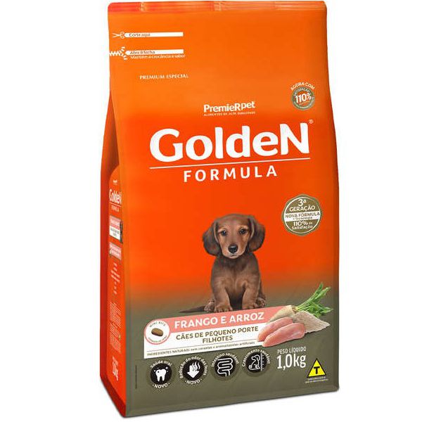 RACAO CAO GOLDEN 1KG FILHOTE FGO M BIT