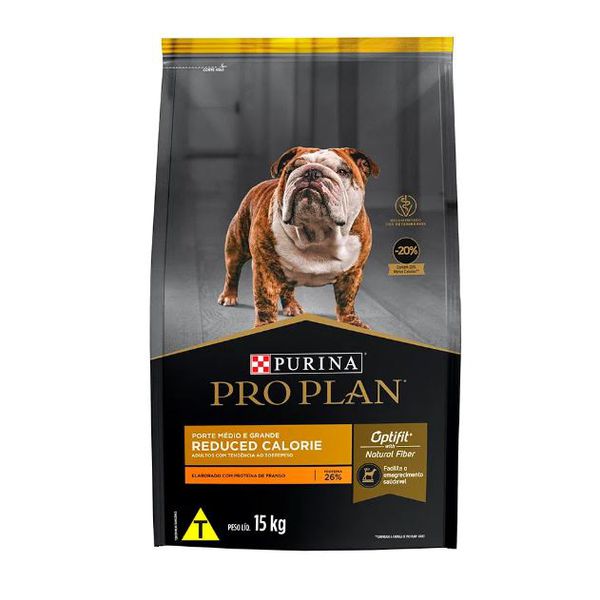 RACAO CAO PROPLAN 15KG RED CALOR