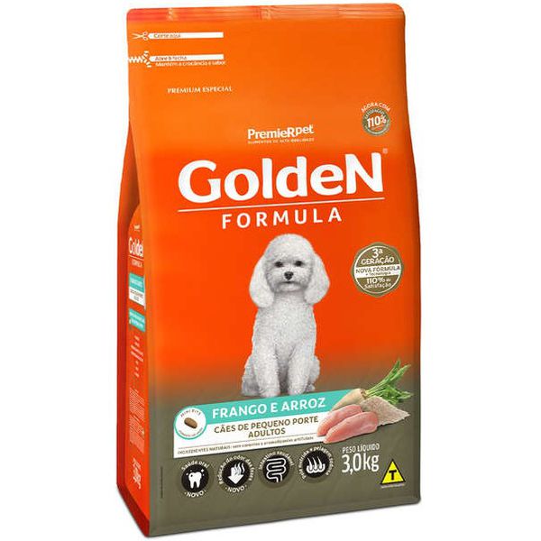 RACAO CAO GOLDEN 3KG ADULTO FGO M BIT