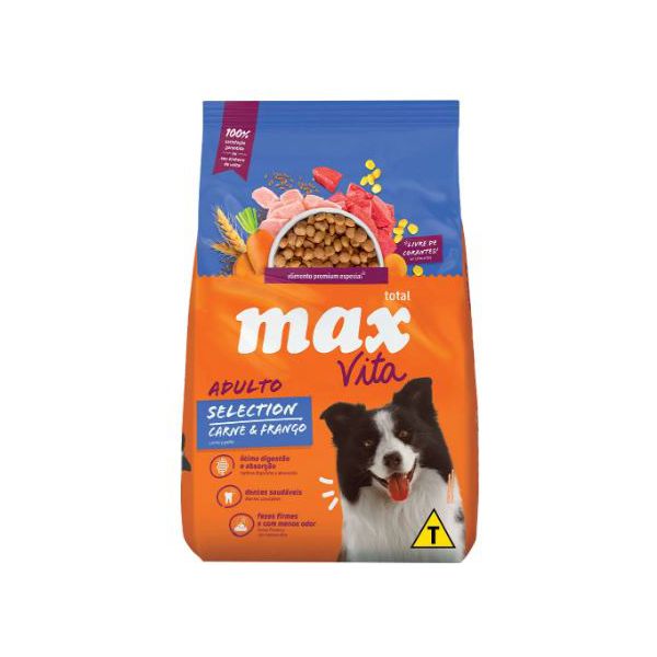 RACAO CAO MAX 1KG AD VITA SELECTION