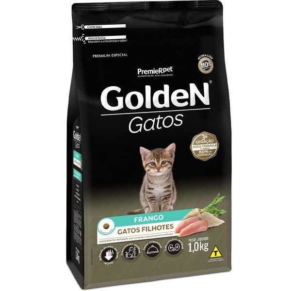 RACAO GATO GOLD FILHOTE FGO 1 KG