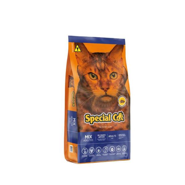 RACAO GATO SPECIAL CAT 10 KG *MIX* (FRANGO E LEGUMES)