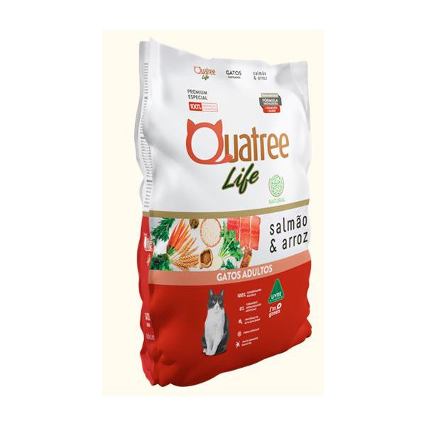 RACAO GATO QUATREE 10 KG LIFE 