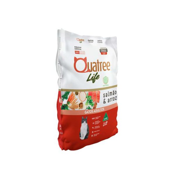 RACAO GATO QUATREE 3 KG LIFE 