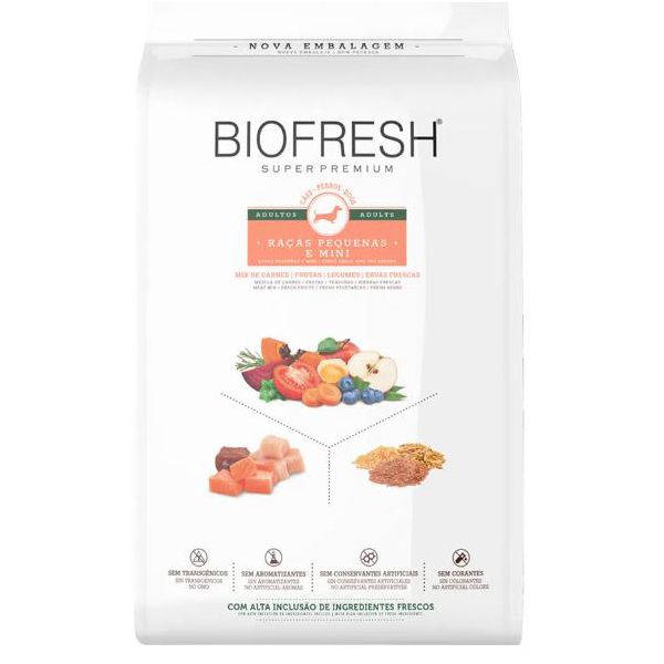 RACAO CAO BIOFRESH 1 KG AD MINI