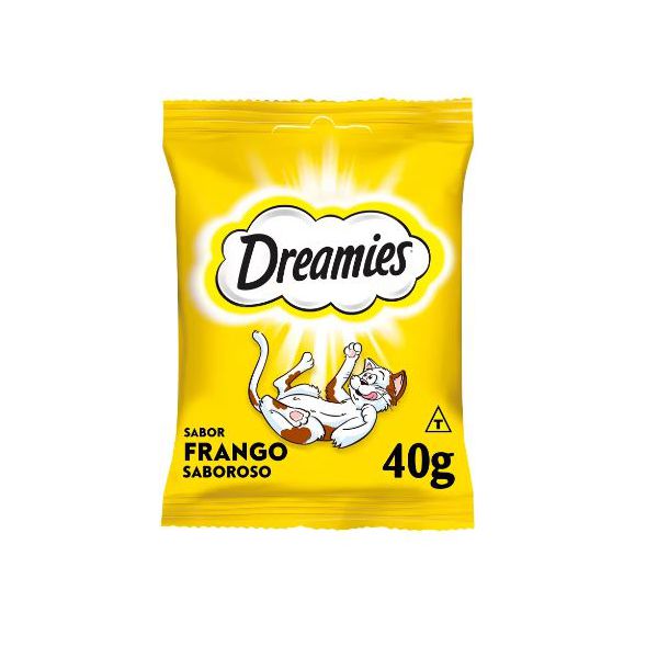 PETISCO GATO WHISKAS DREAMIES FRANGO 40G