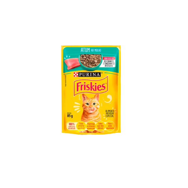 CARNE GATO FRISKIES ATUM 85 G 