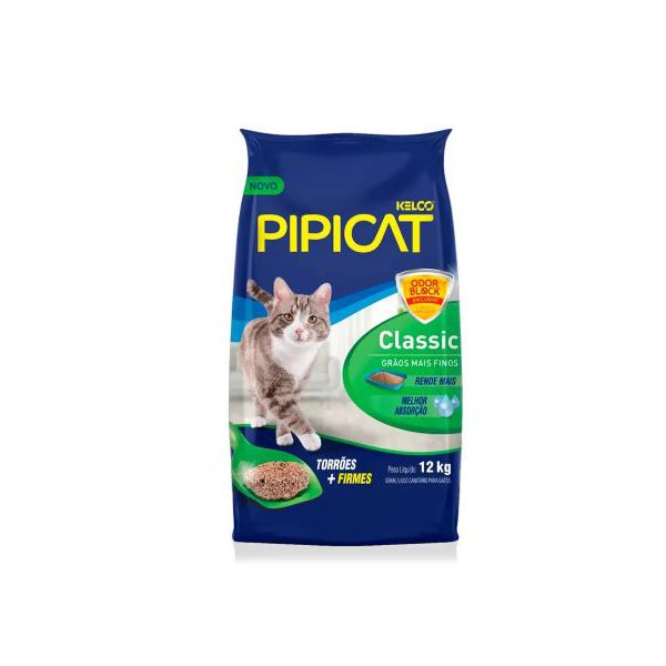 GRANULADO GATO PIPICAT 12KG CLASSIC