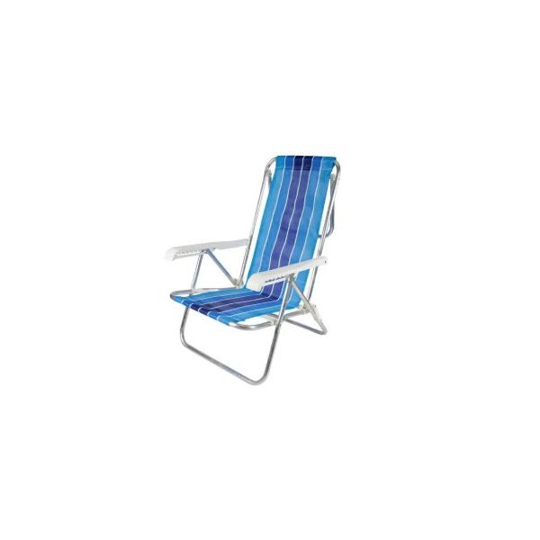 CADEIRA ALUMINIO RECLINAVEL 8P BEL 25100
