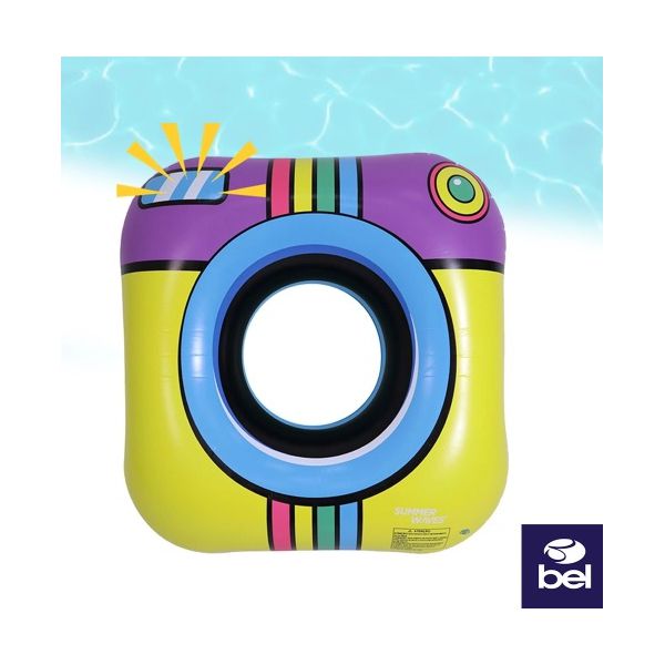 BOIA PISCINA INSTACAMERA CIRCULAR 94CMX94CMX31CM