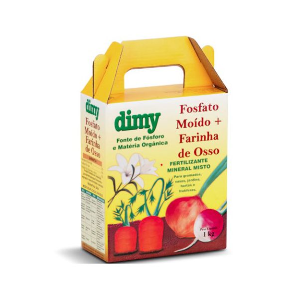 FARINHA OSSO + FOSFATO MOIDO 500GR DIMY