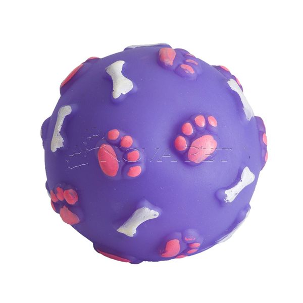 BRINQ CAO BOLA PATA OSSO MEDIA NOVA PET