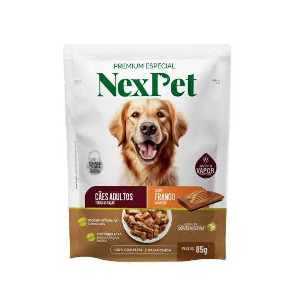 CARNE CAO NEXPET SACHE 85G AD FRANGO