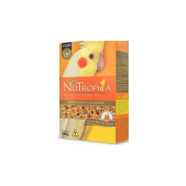 ALIM.PASSARO NUTROPICA CALOPSITA OVOS 200G