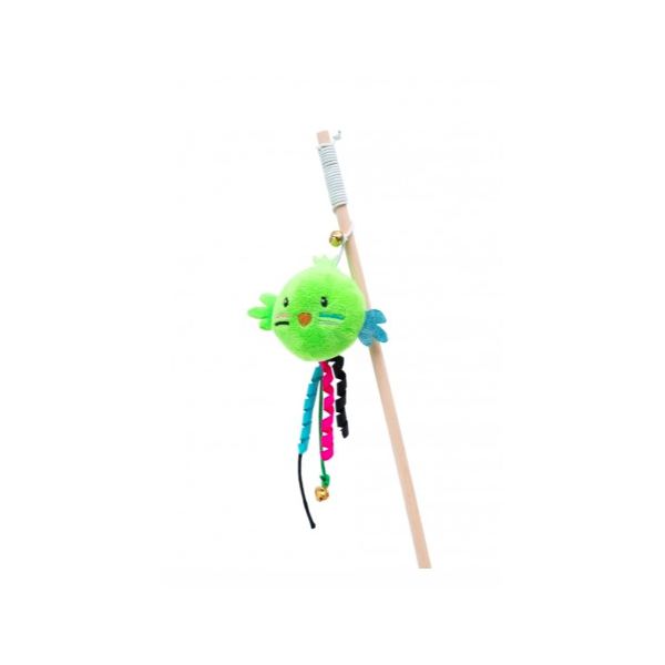 BRINQ GATO VARINHA TUTELO GREEN BIRD